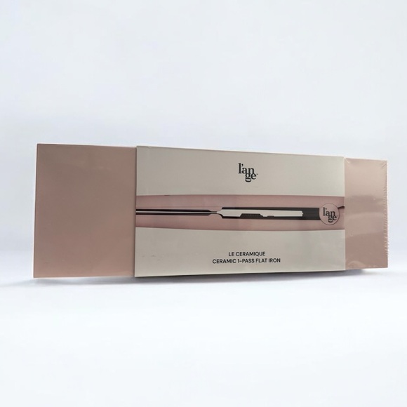 Lange Other - Lange Ceramic 1-Pass Flat Iron in Rose Pink